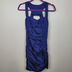 FIRM Cache Navy Blue Mini Dress size 4